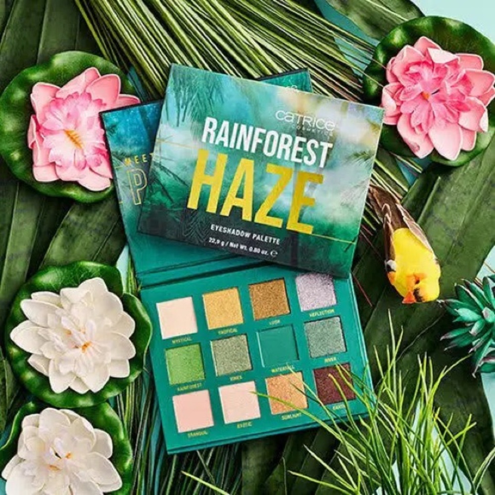 Catrice Cosmetics “Rainforest Haze” 12 GORGEOUS VEGAN Eyeshadow Colors